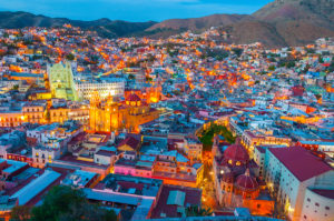 Guanajuato at night (Mexico)