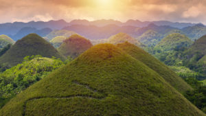 Chocolate hills Bohol Island, Chocolate hills geological formati