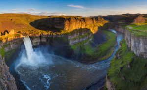 The Palouse Falls in Washington, USA